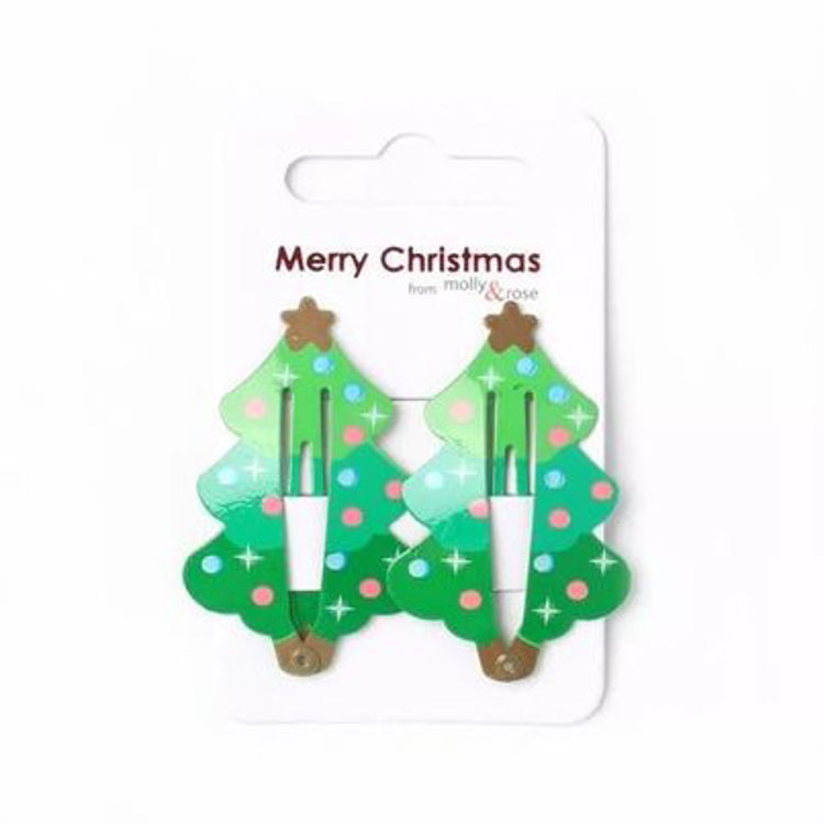 Picture of 82174 CARD OF 2 CHRISTMAS CHARACTER SLEEPIES 5CM